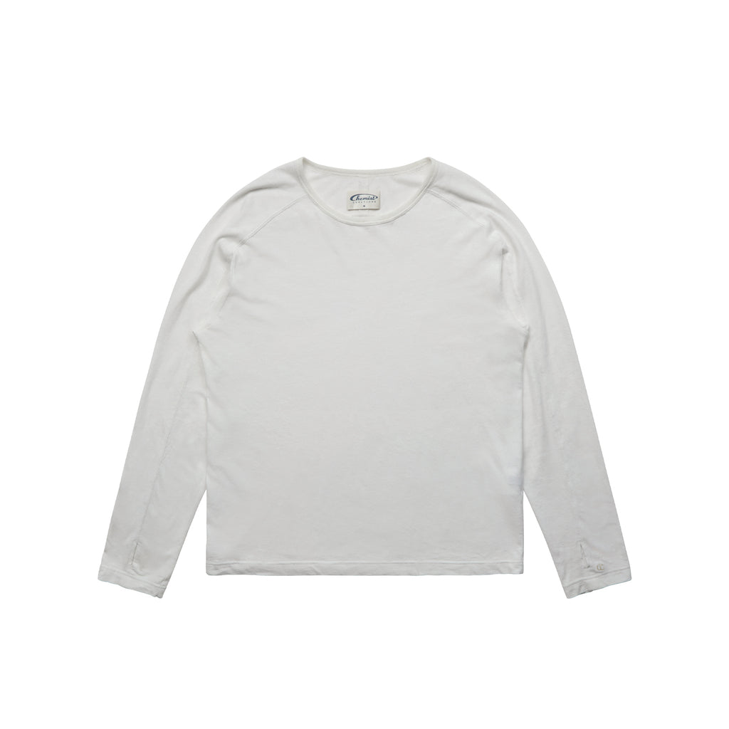 Japanese Vintage Loom Slub Cotton Long-Sleeve T-Shirt
