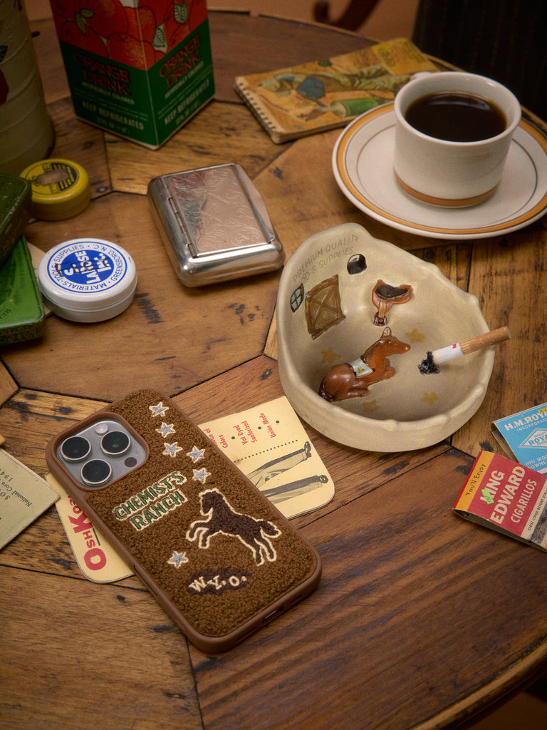 "Chemist's Ranch" Ceramic Ash Tray