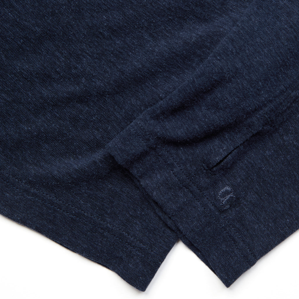 Japanese Vintage Loom Slub Cotton Long-Sleeve T-Shirt