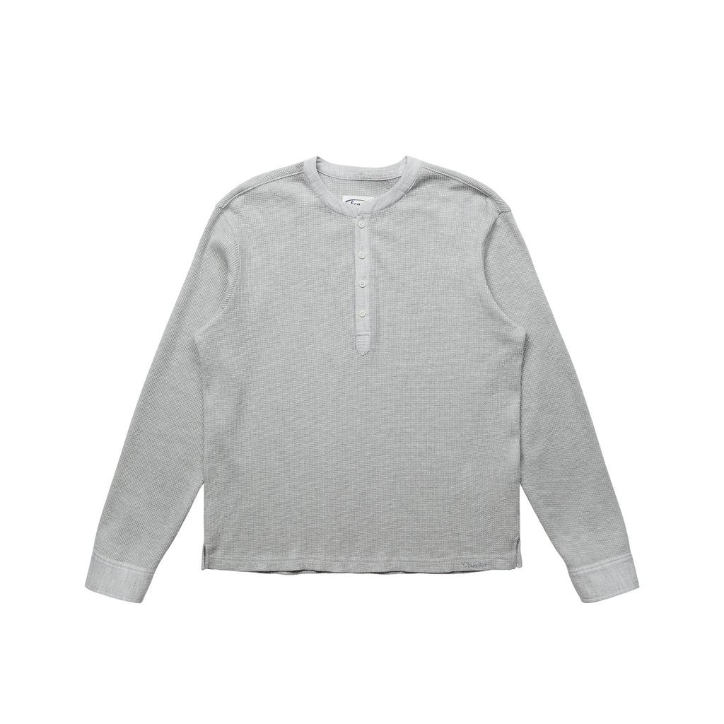 Vintage Long-Sleeve Henley T-Shirt