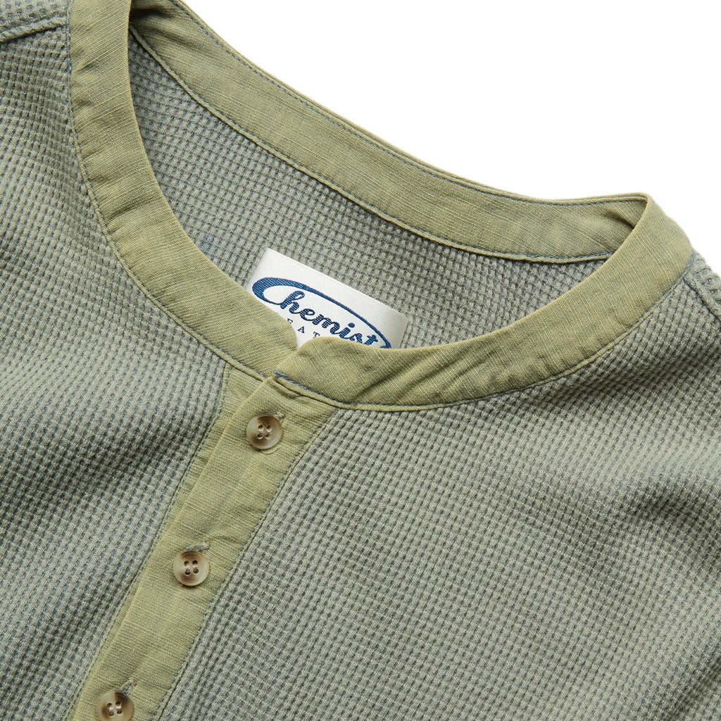 Vintage Long-Sleeve Henley T-Shirt