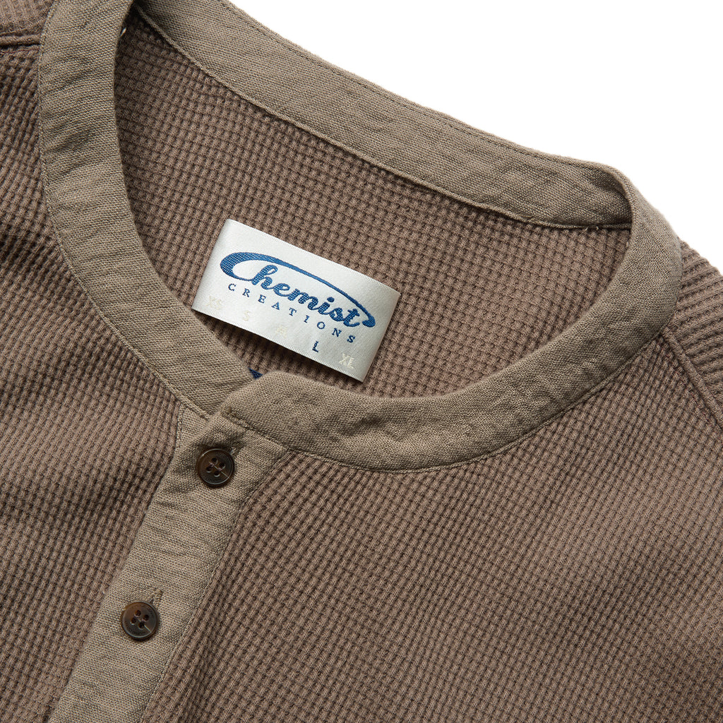 Vintage Long-Sleeve Henley T-Shirt