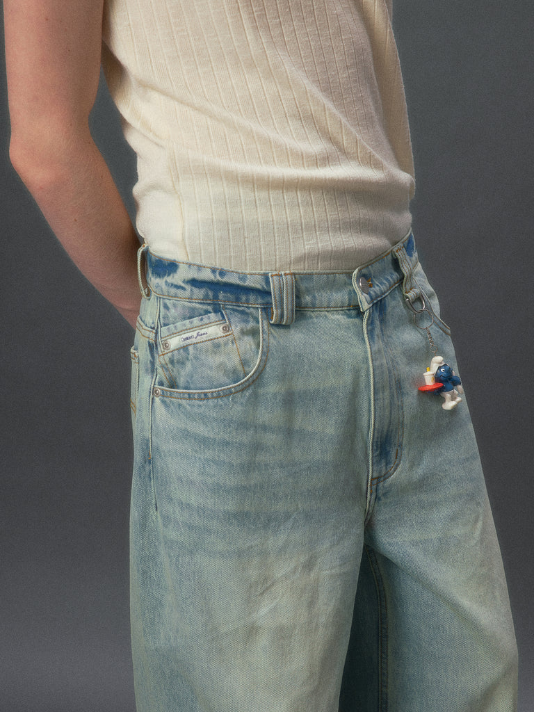 Ultra-Baggy Wide-Leg Jeans