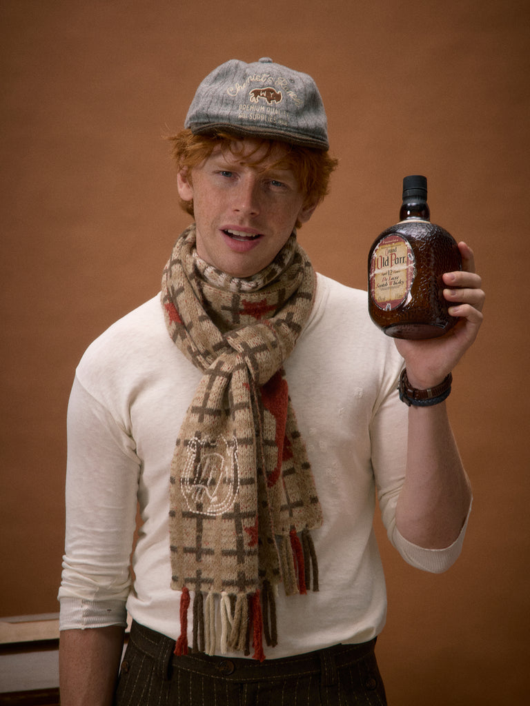 "Chemist's Ranch" Plaid Scarf