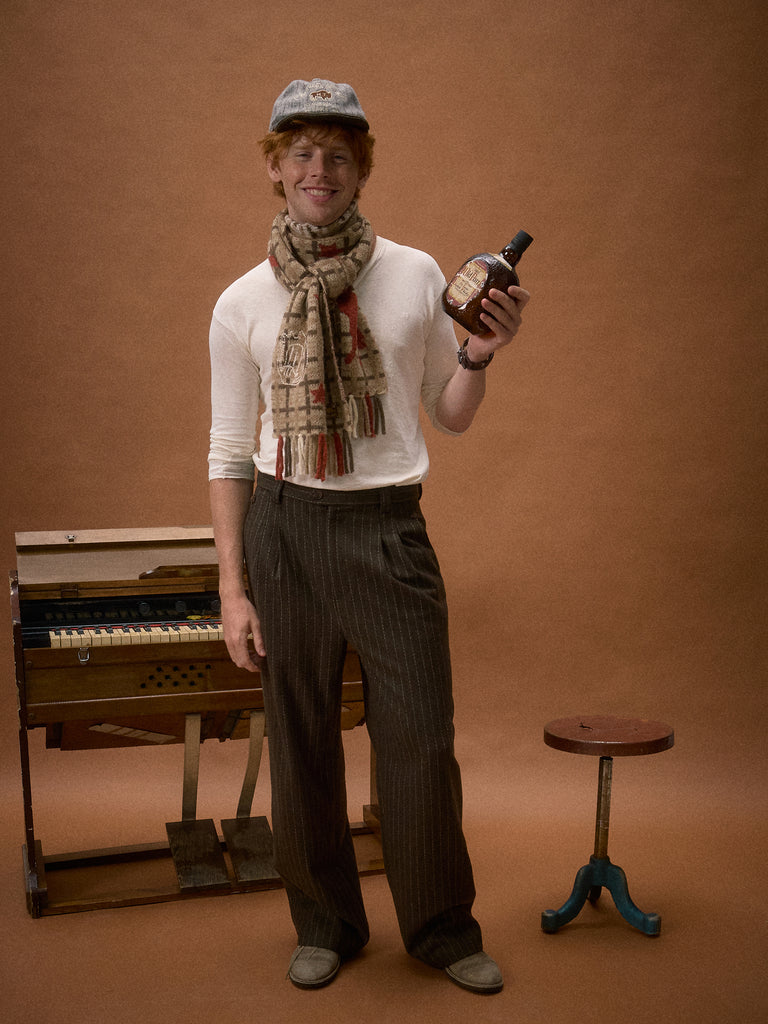 "Chemist's Ranch" Plaid Scarf