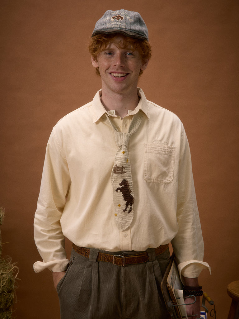 "Chemist's Ranch" Crochet Tie