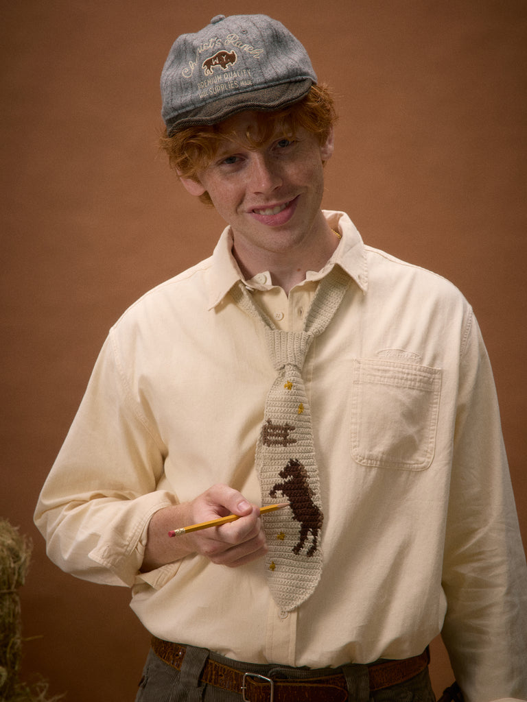 "Chemist's Ranch" Crochet Tie