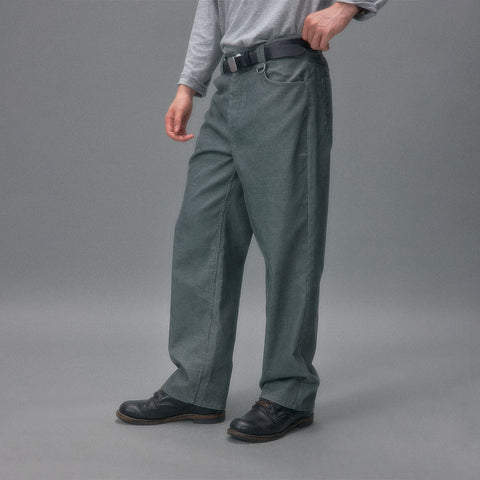 Showa Slim Straight Faded Corduroy Pants