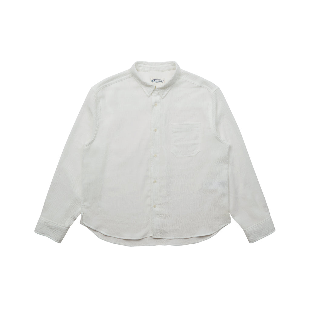 Yutaka Takenouchi's Summer Crinkle-Texture Shirt
