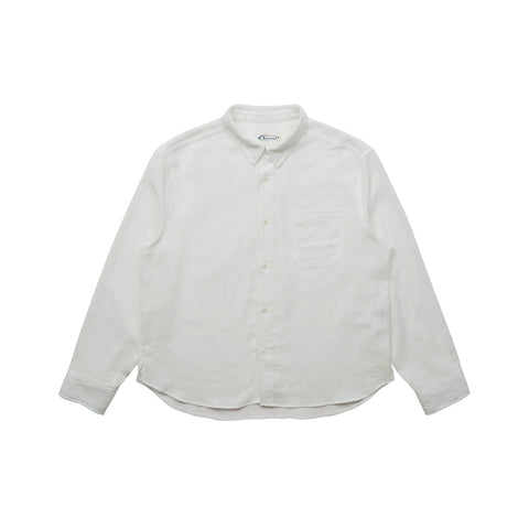 Yutaka Takenouchi's Summer Crinkle-Texture Shirt