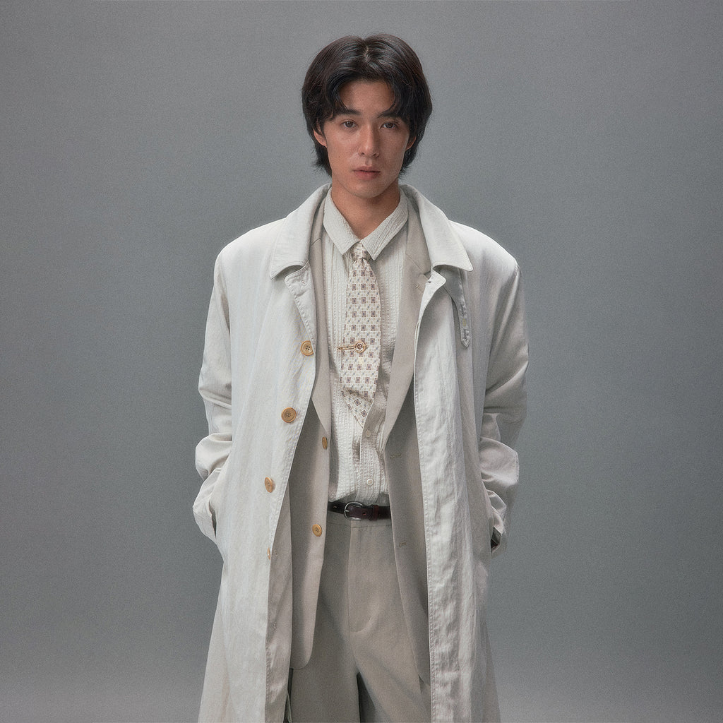 Nagao Kanji's Detachable Liner Trench Coat