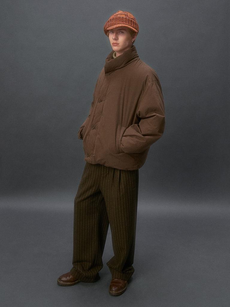 Washed Puffer Jacket