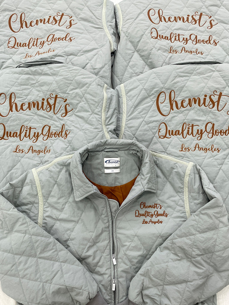 "Chemist Quality Goods" Cotton Quilted Jacket