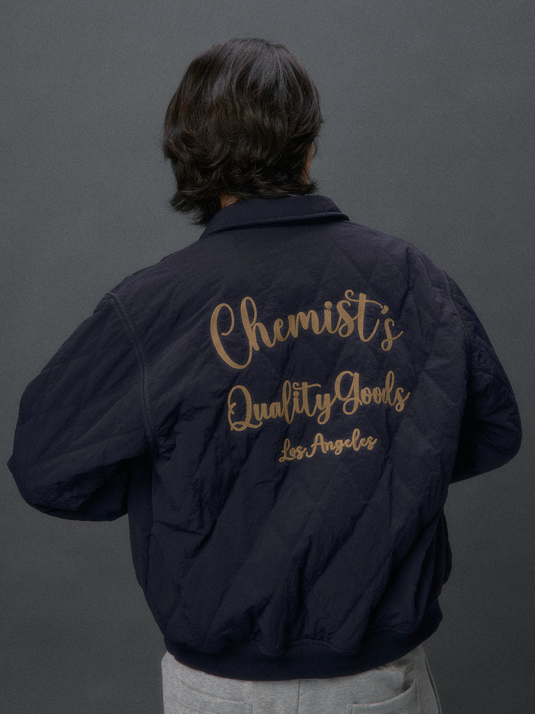 "Chemist Quality Goods" Cotton Quilted Jacket