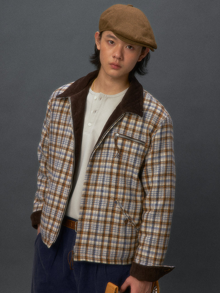 Rocky Mountain Plaid Wool Jacket