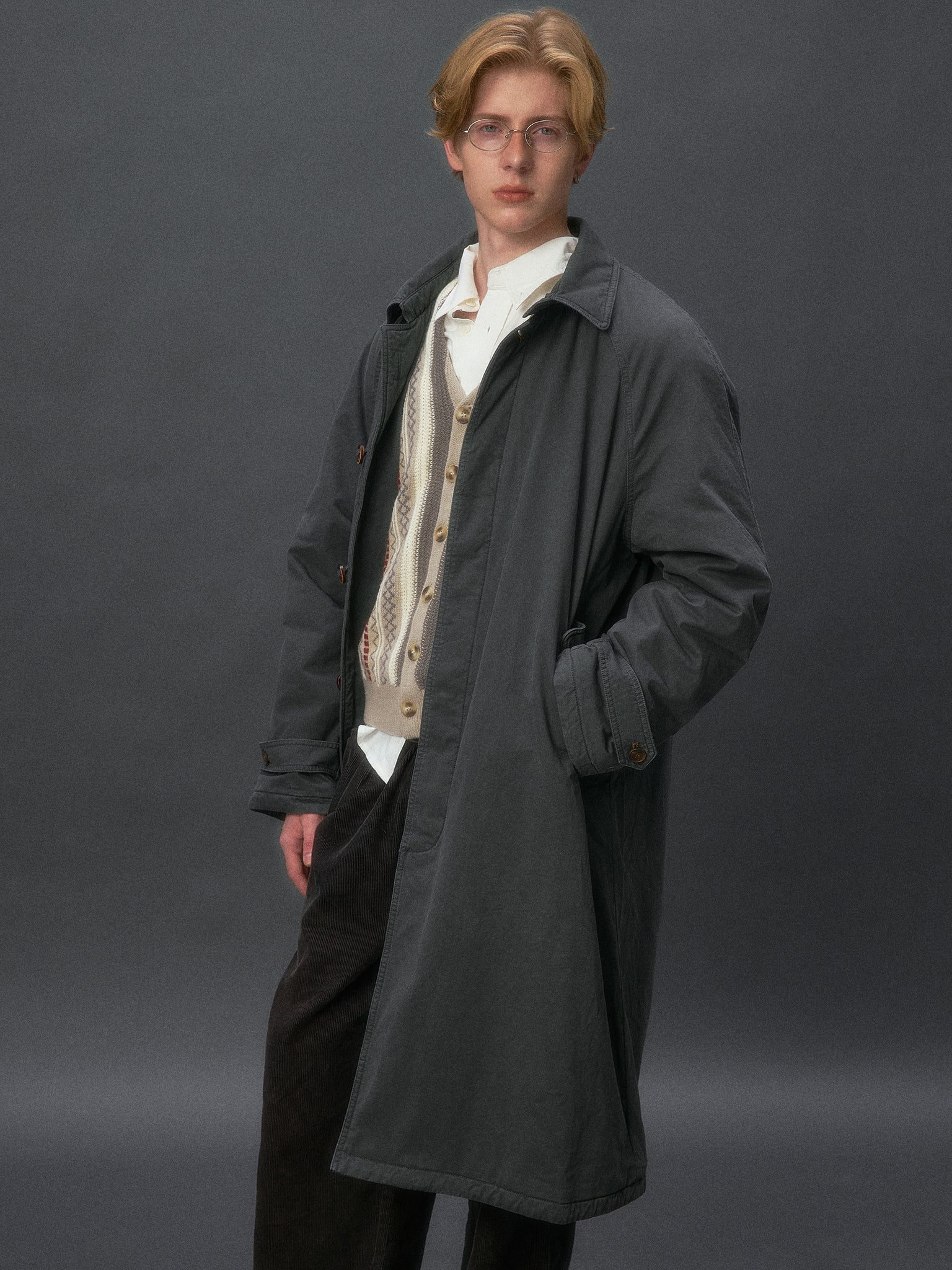 Scholar's Padded Trench Coat - Chemist Creations