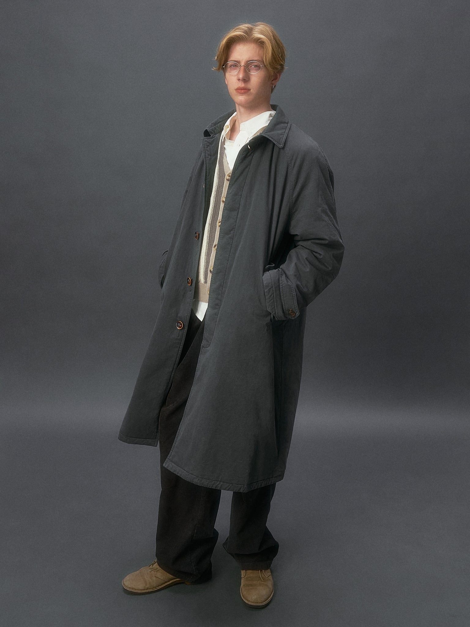 Scholar's Padded Trench Coat - Chemist Creations