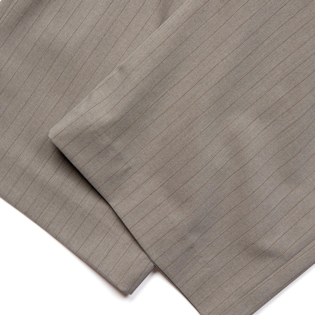 Pitt’s Vintage Striped Straight-Leg Trousers