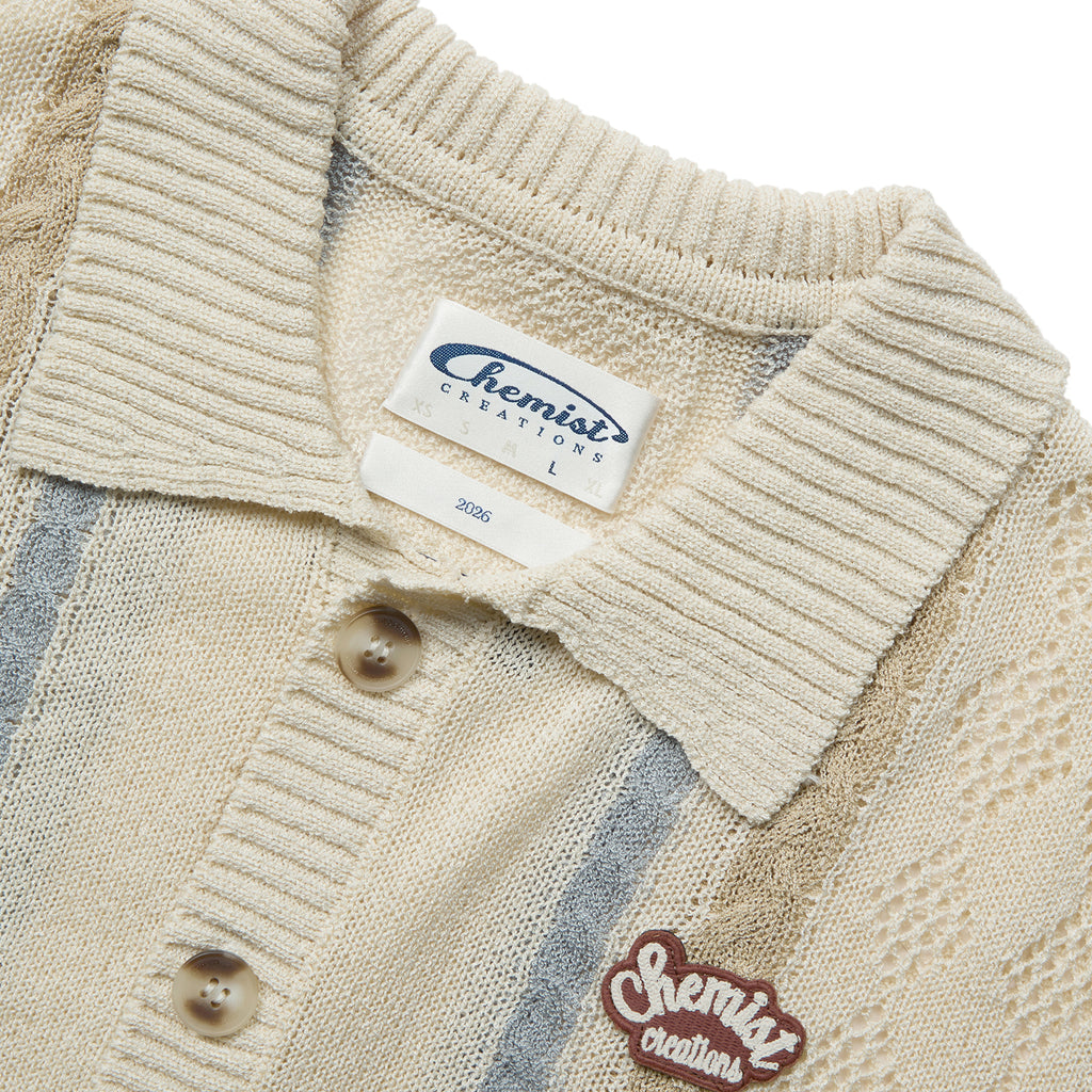 Showa Argyle Knit Cardigan