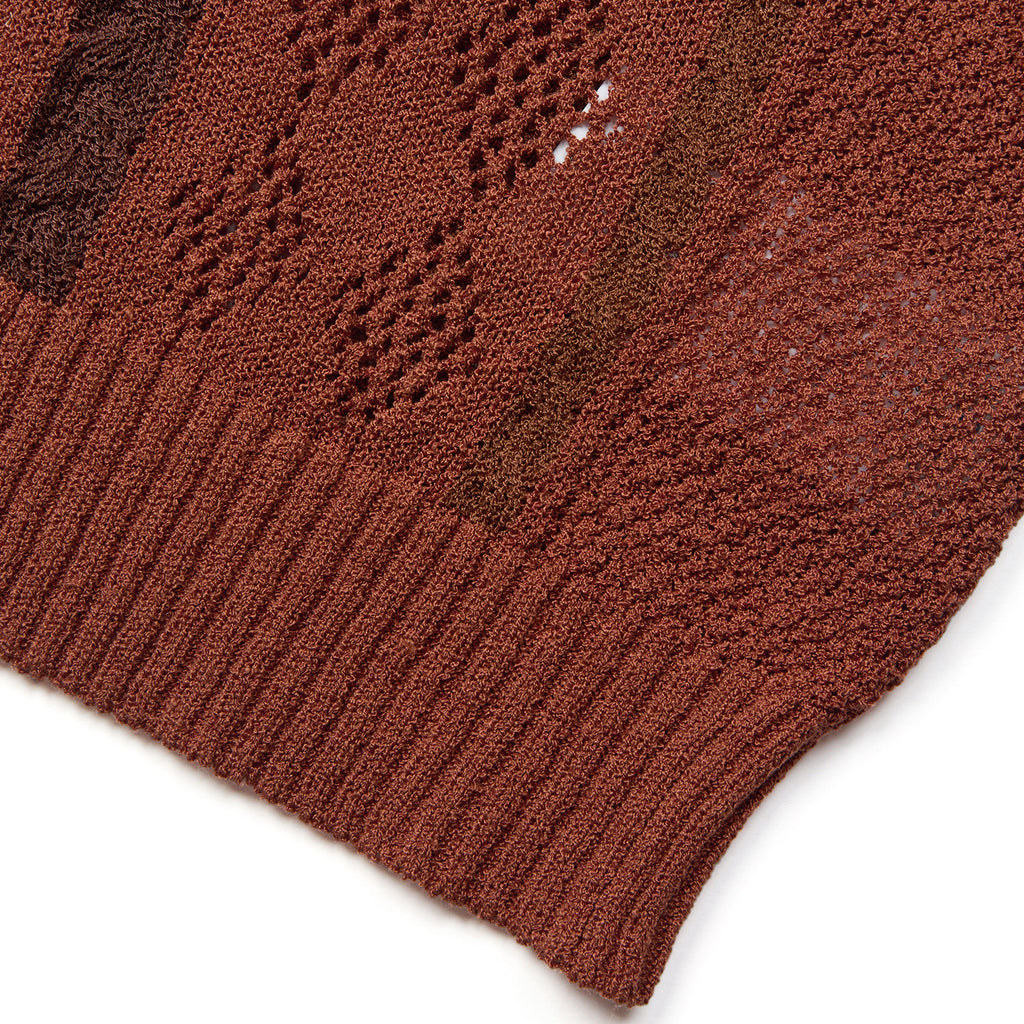 Showa Argyle Knit Cardigan