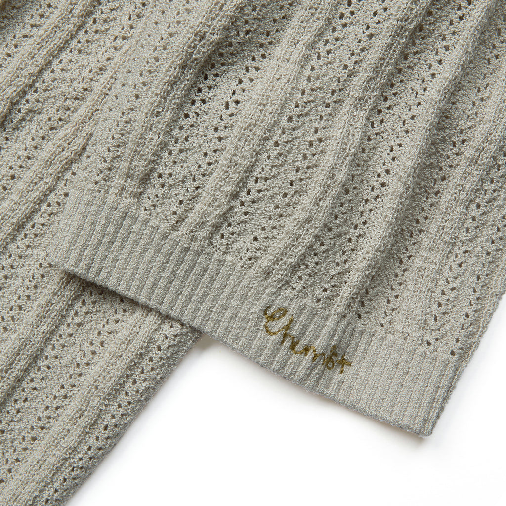 Takuya's Striped Knit Polo