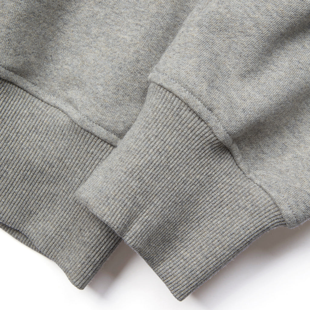 Minimal Drawstring Collar Sweatshirt