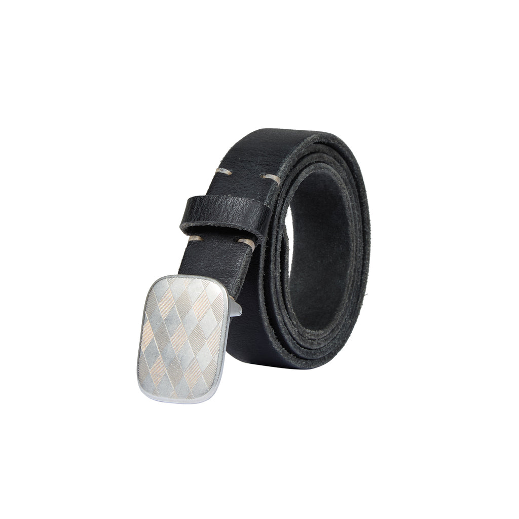 Showa Argyle Plate Buckle Belt