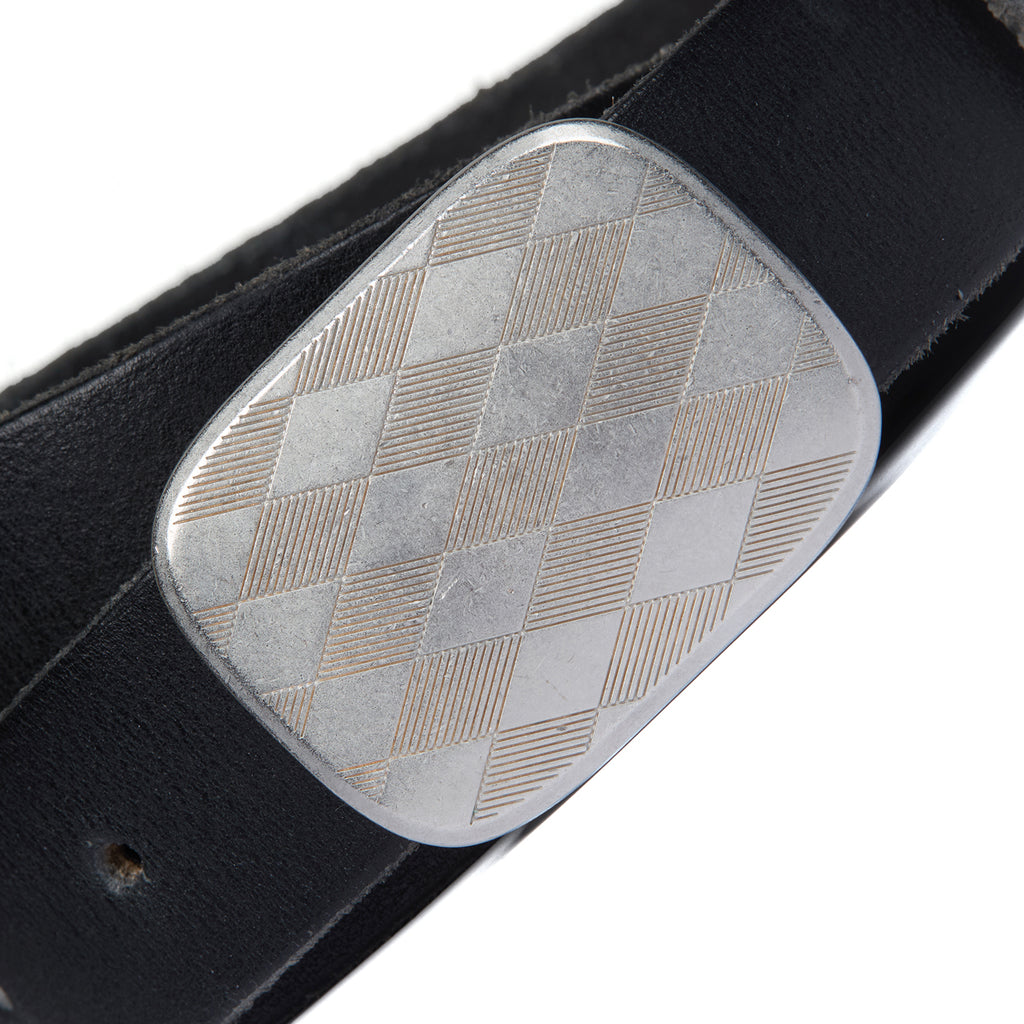 Showa Argyle Plate Buckle Belt