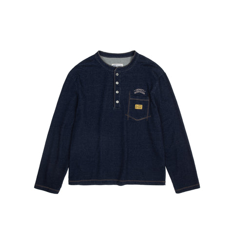 "Chemist‘s Workwear" Henley Long-Sleeve T-Shirt