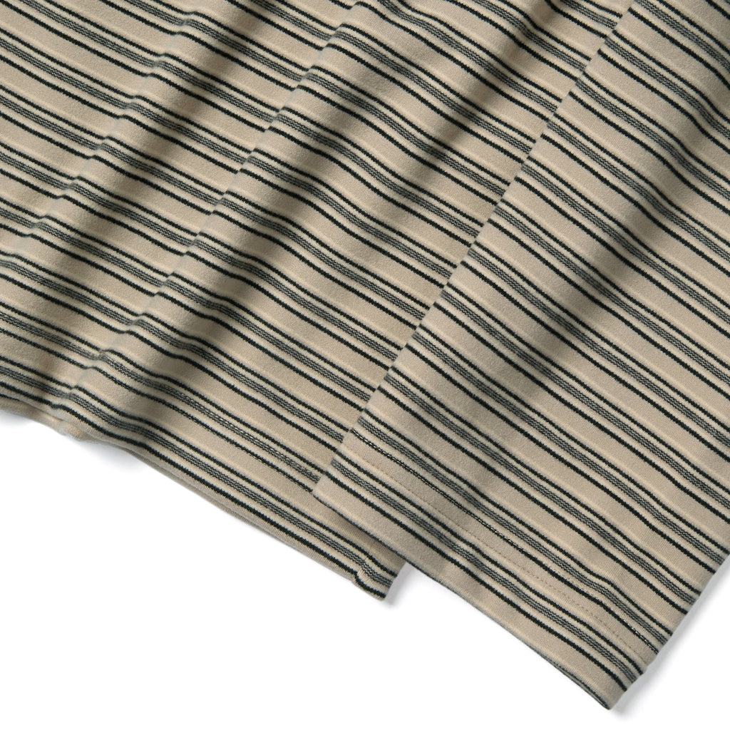 Striped Turtleneck Long-sleeve Shirt