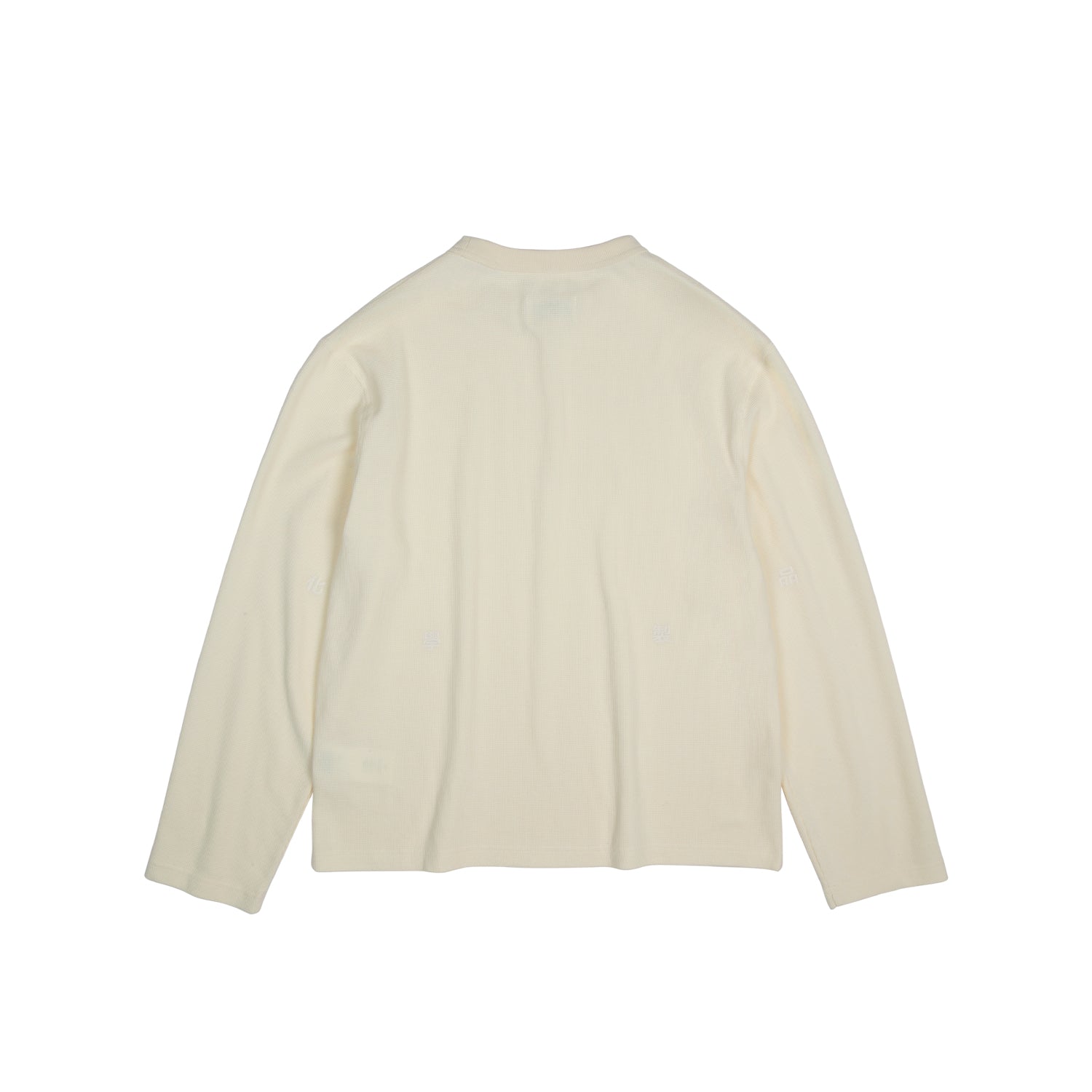 Waffle-Knit Long-Sleeve Shirt - Chemist Creations