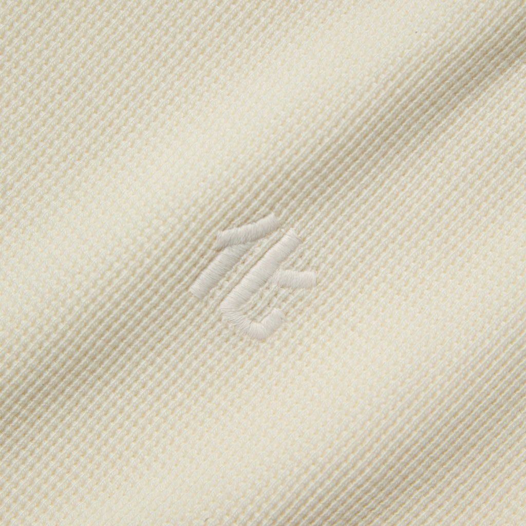 Waffle-Knit Long-Sleeve Shirt