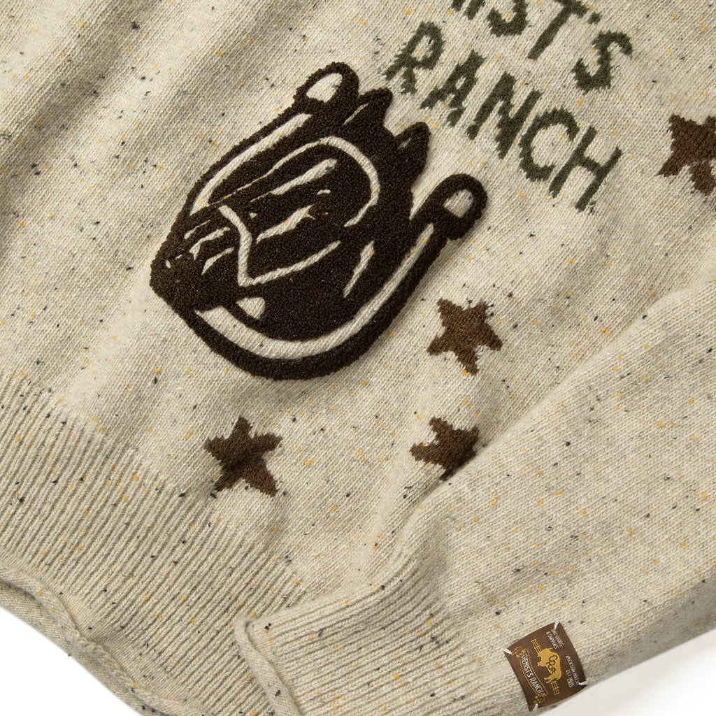 "Chemist's Ranch" Mock-Neck Sweater