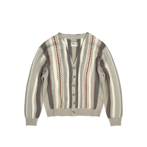 Dad's Striped Knit Cardigan