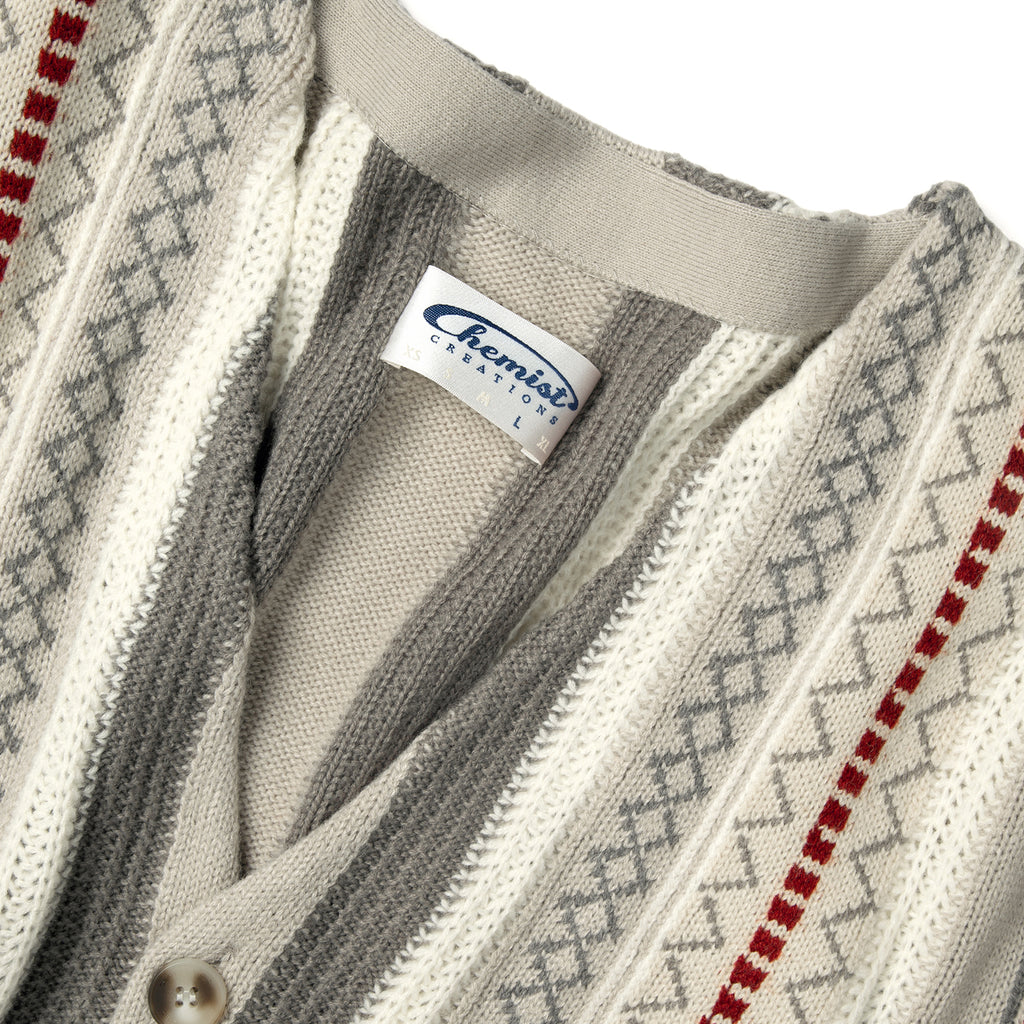 Dad's Striped Knit Cardigan