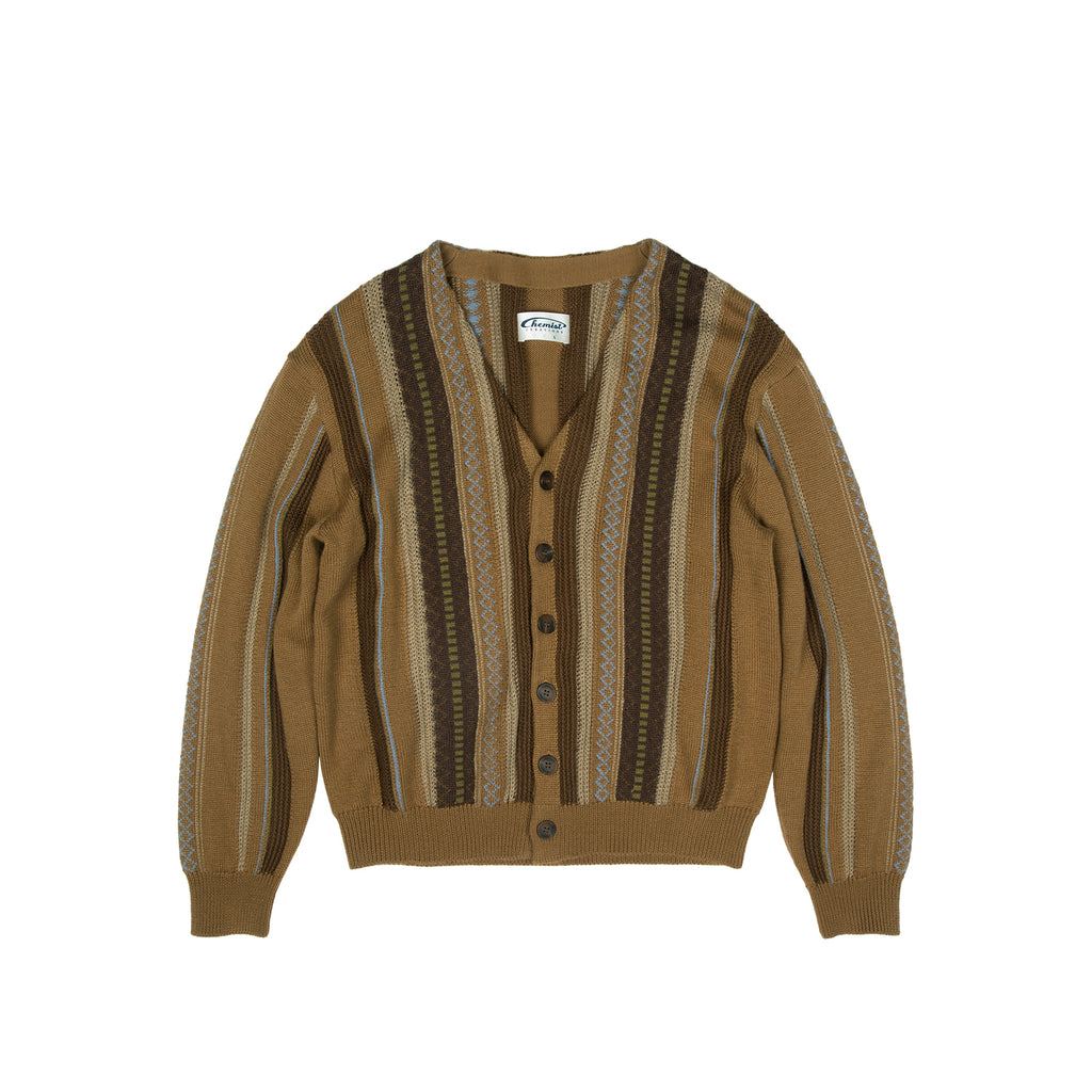 Dad's Striped Knit Cardigan