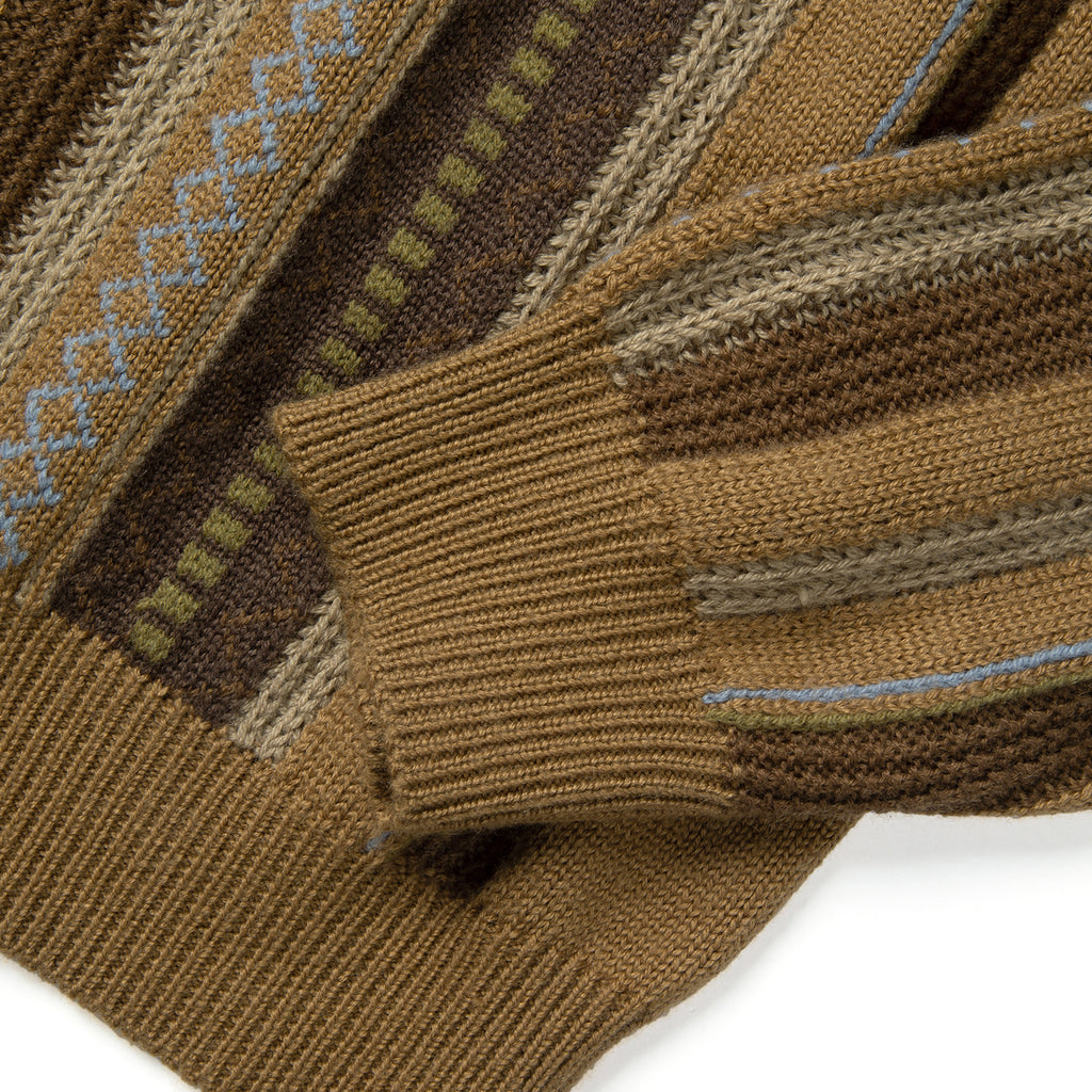 Dad's Striped Knit Cardigan