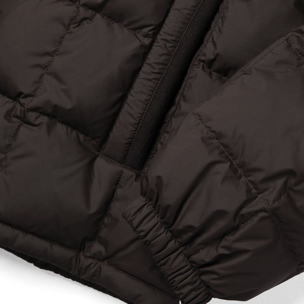 Basic Short-Cut Checkered Down Jacket