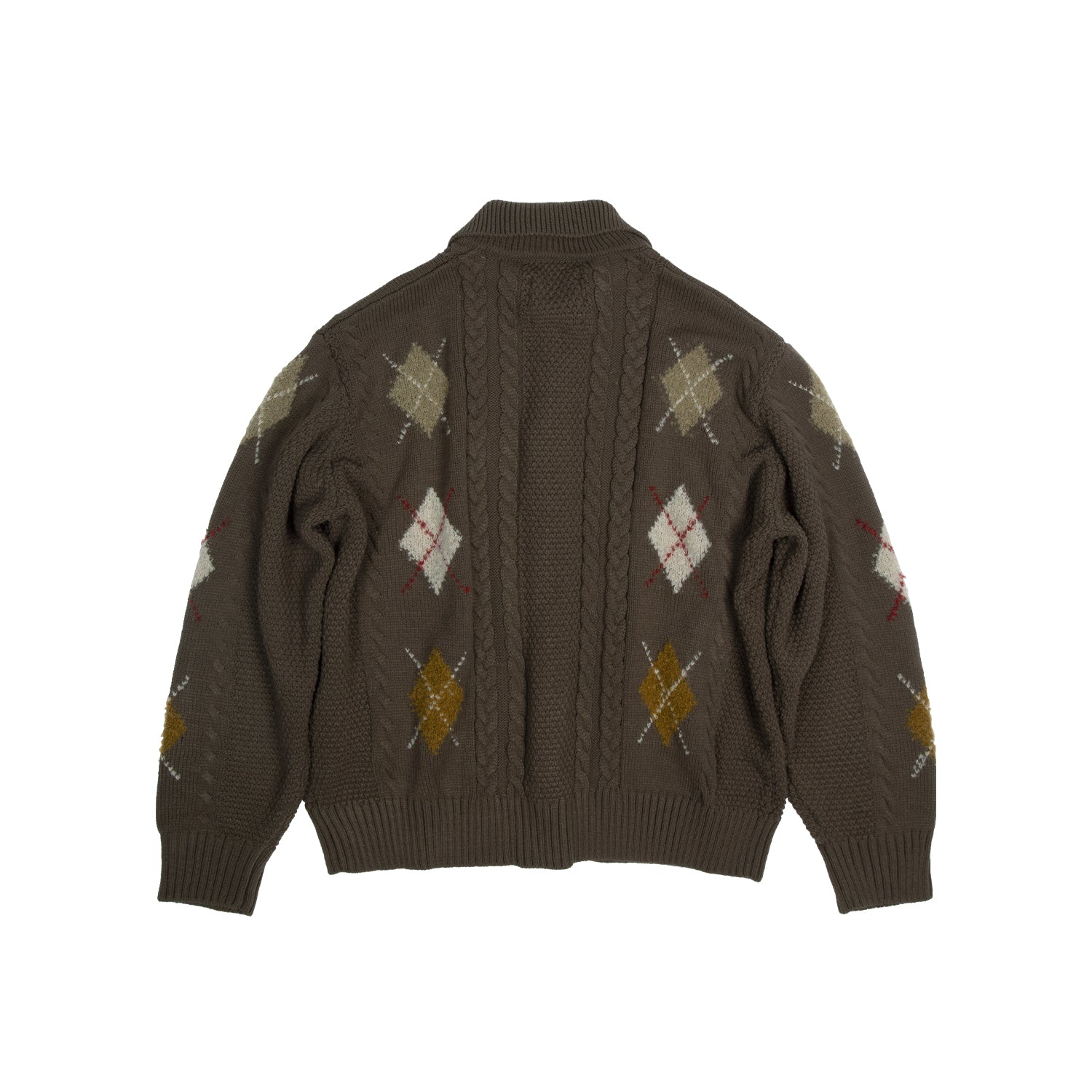 Argyle Knit Cardigan - Chemist Creations