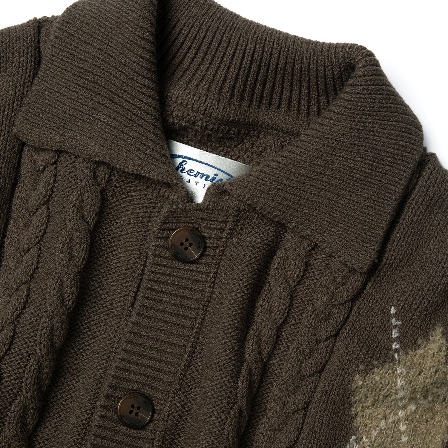 Argyle Knit Cardigan - Chemist Creations