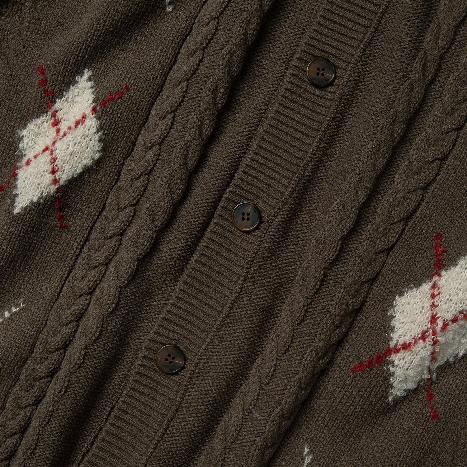 Argyle Knit Cardigan - Chemist Creations