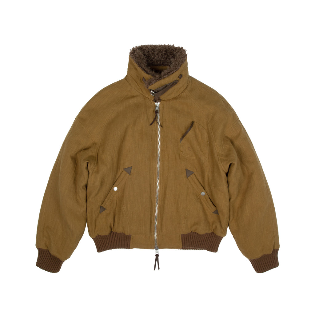 Sherling Collar Aviator Jacket