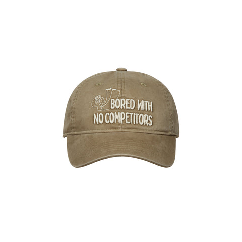 "Bored with No Competitors" Cap