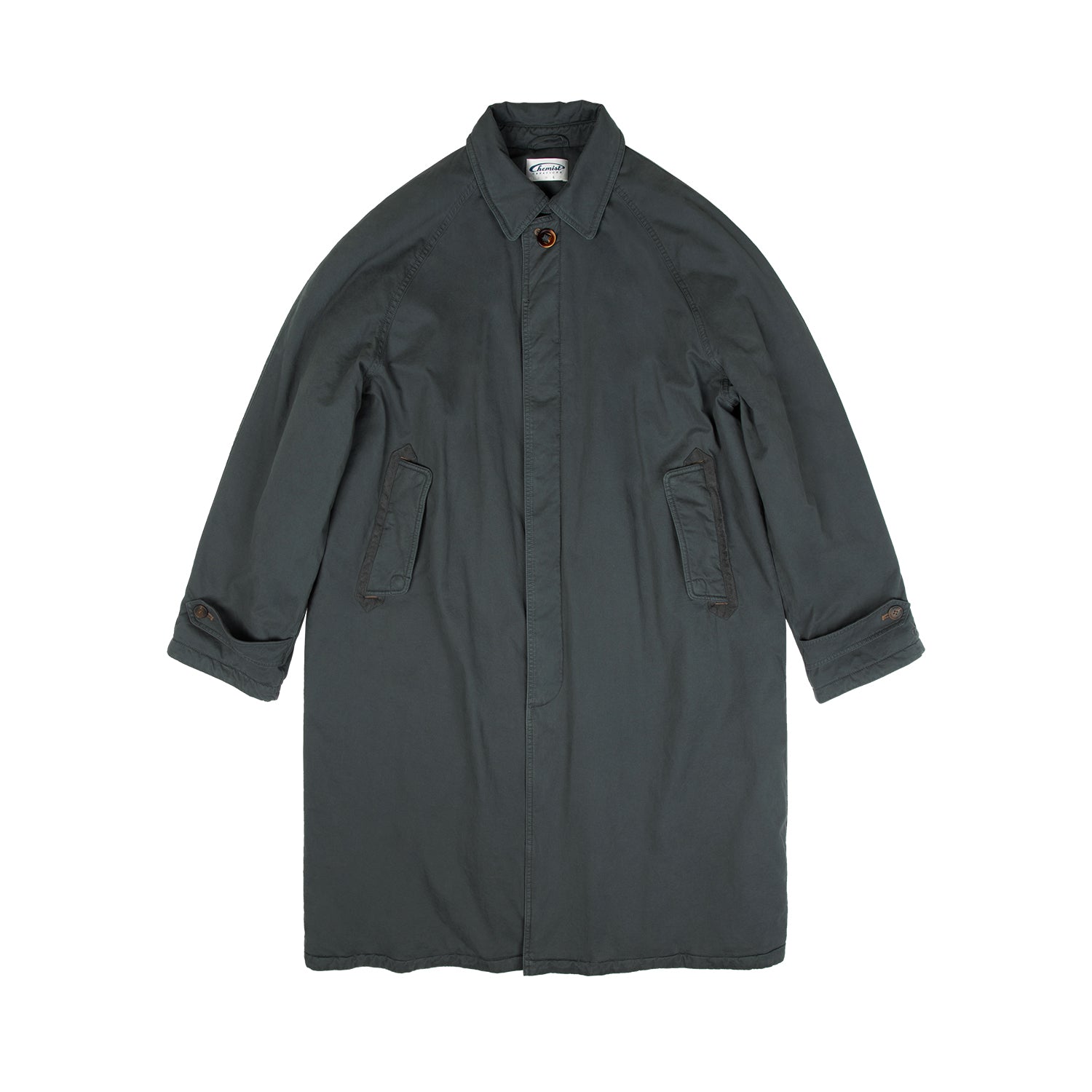 【bibliotherk】24aw long coat Black Dion Oversized Coat