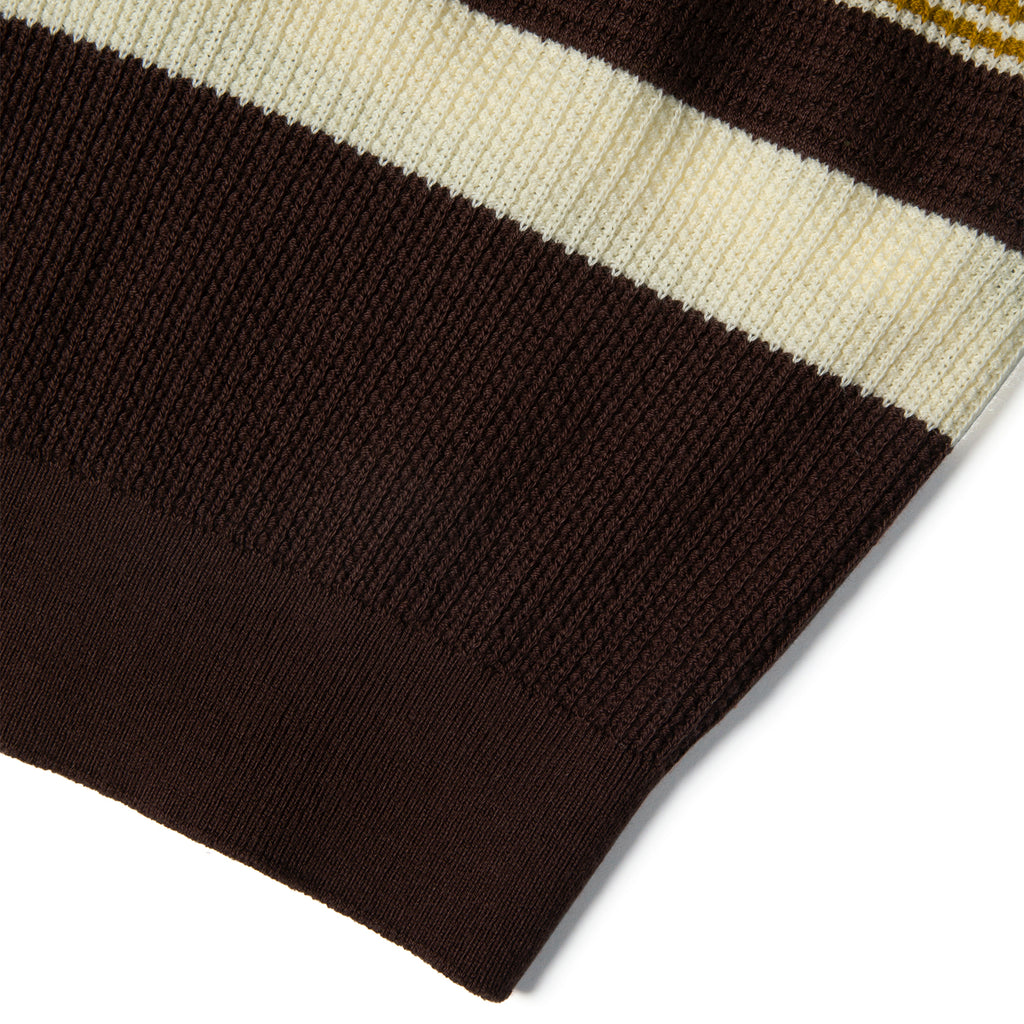 S1_BWN/YLW_KNITPOLO