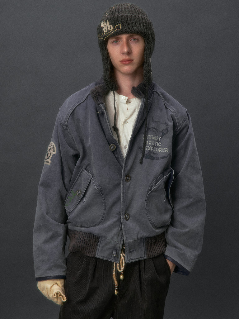 "Arctic Explorer" Worn-in Vintage Deck Jacket