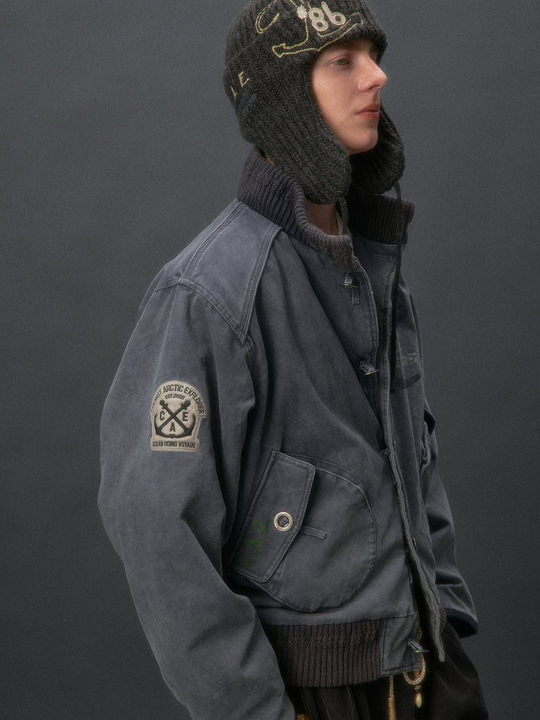 "Arctic Explorer" Worn-in Vintage Deck Jacket