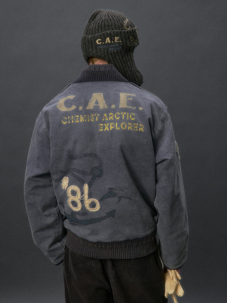 "Arctic Explorer" Worn-in Vintage Deck Jacket