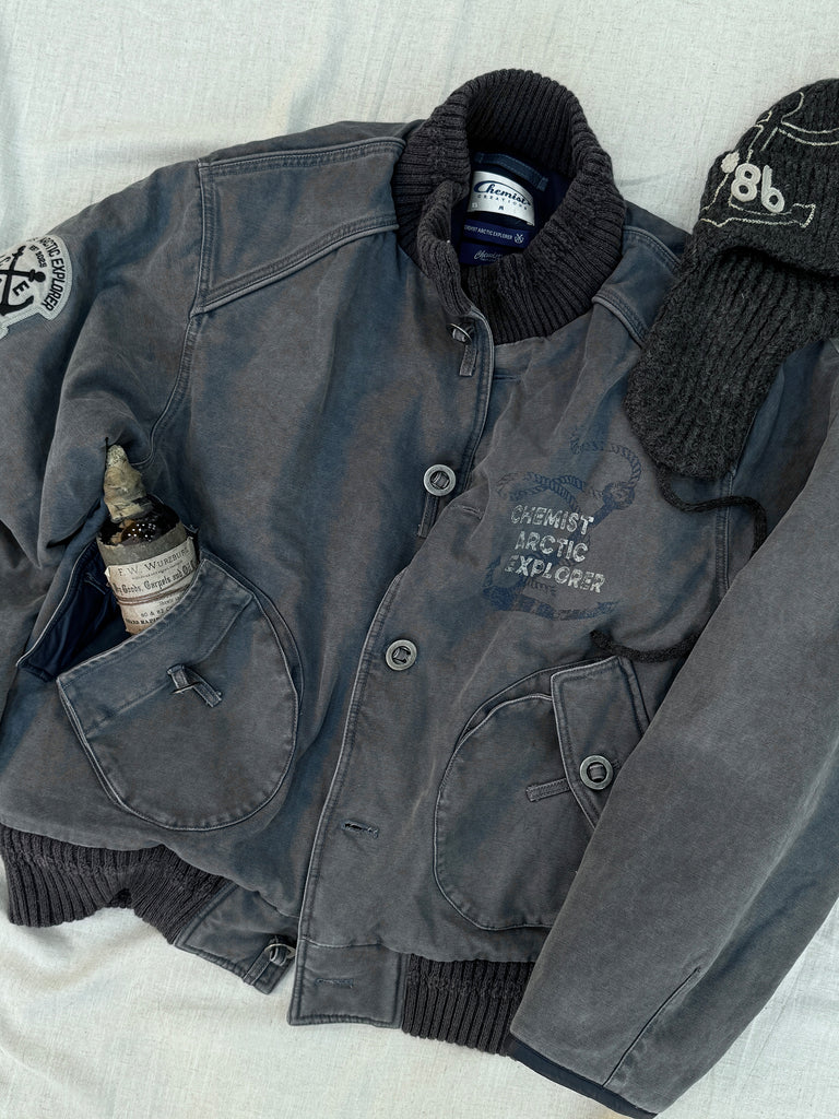"Arctic Explorer" Worn-in Vintage Deck Jacket