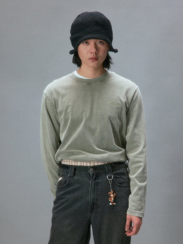 Vintage Basic Long-Sleeve T-Shirt